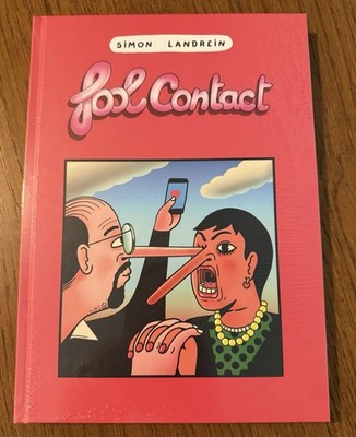  Simon LANDREIN   Hardcover:  Fool Contact   **SHRINKWRAPPED/NEW/HTF**