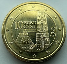Austria 10 euro cent 2023