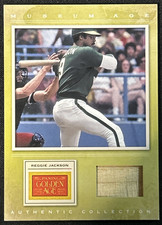 2012 Panini Golden Age Museum Age #23 Reggie Jackson Bat Relic Card HOF A's NYY