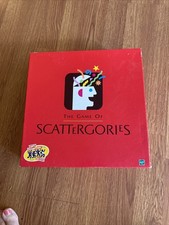 Vintage Board Game Scattergories Parker Brothers 2003 Complete 6 Players Used