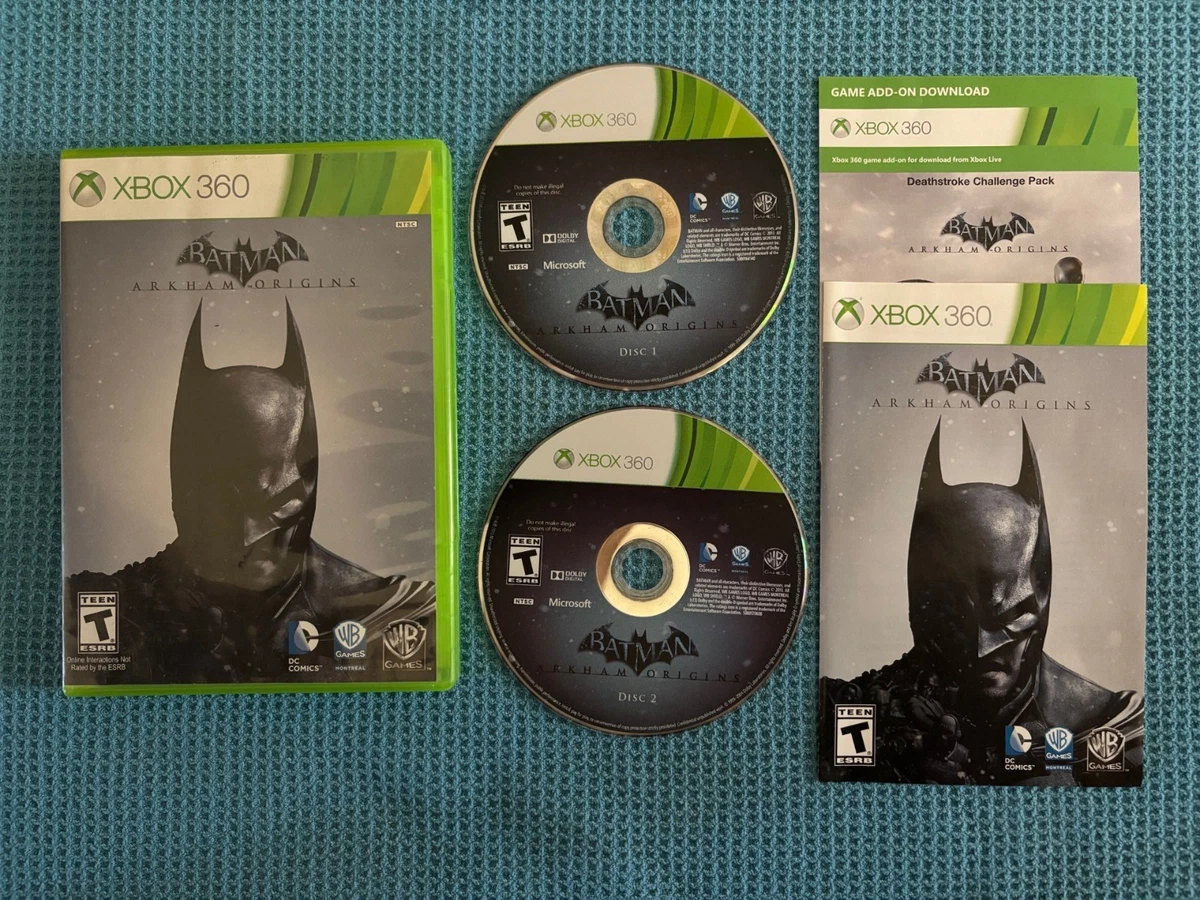 Jeu Xbox 360 Batman: Arkham Origins (2013) - DC Comics - Très Bon état