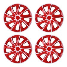 15 Inch Snap-on Hubcaps Set of 4 Universal Wheel Covers Blue Black 5084-WR