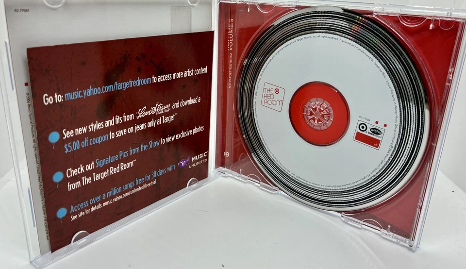LIKE NEW - The Red Room Vol. 5 CD - Various Artists **BUY 5+ = FREE SHIP** Foto 2 de 4