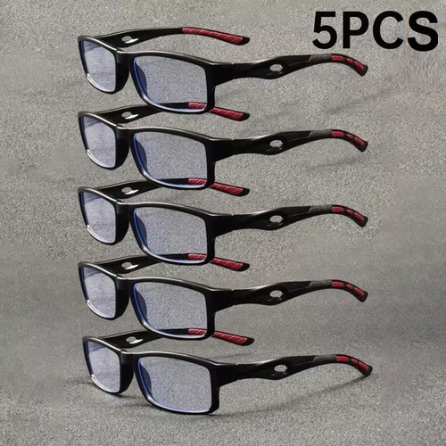 Reading Glasses Sports Style Vision Eyewear Anti-Blue Light Quality Readers