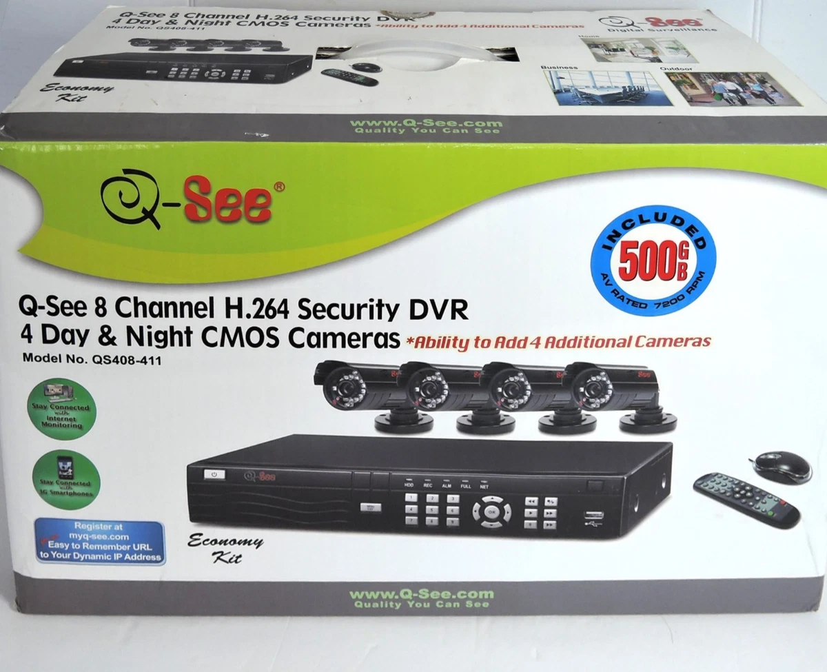 Q-See Surveillance DVRs & NVRs 8 Channels for sale | eBay