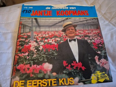 Jantje Koopmans - De Eerste Kus (Vinylsingle/Niederlande Pressung)