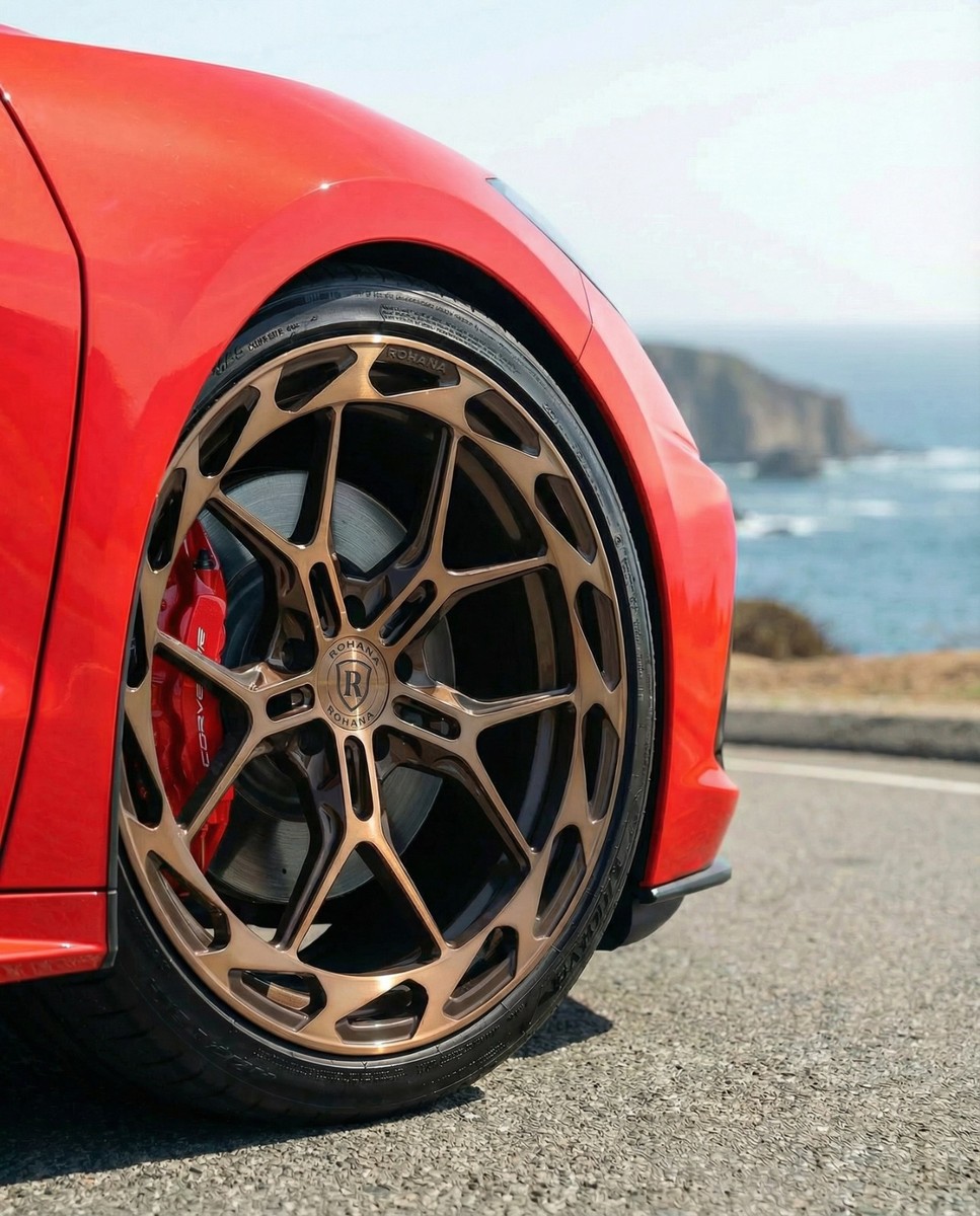 19 20 ROHANA RFX19 WHEELS for CORVETTE C8 Z51 STINGRAY 19x8.5
