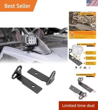 Durable A Pillar LED Light Mounting Brackets for Polaris RZR TURBO R 2020-2026