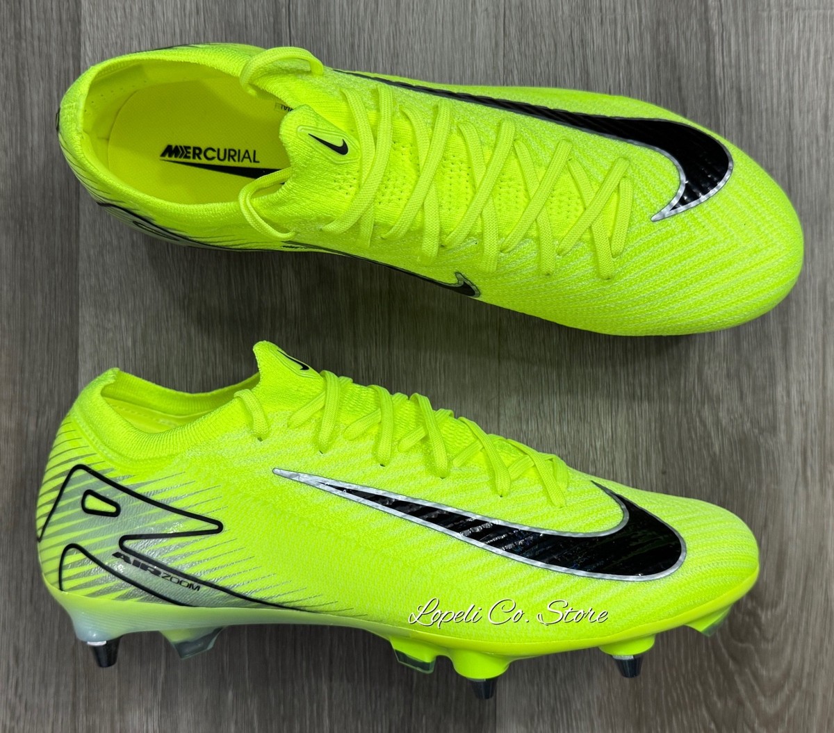 Nike Zoom Mercurial Vapor 16 Elite SG-PRO Volt HJ2454-700 Mens 9