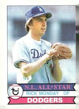 1979 Topps #605 Rick Monday