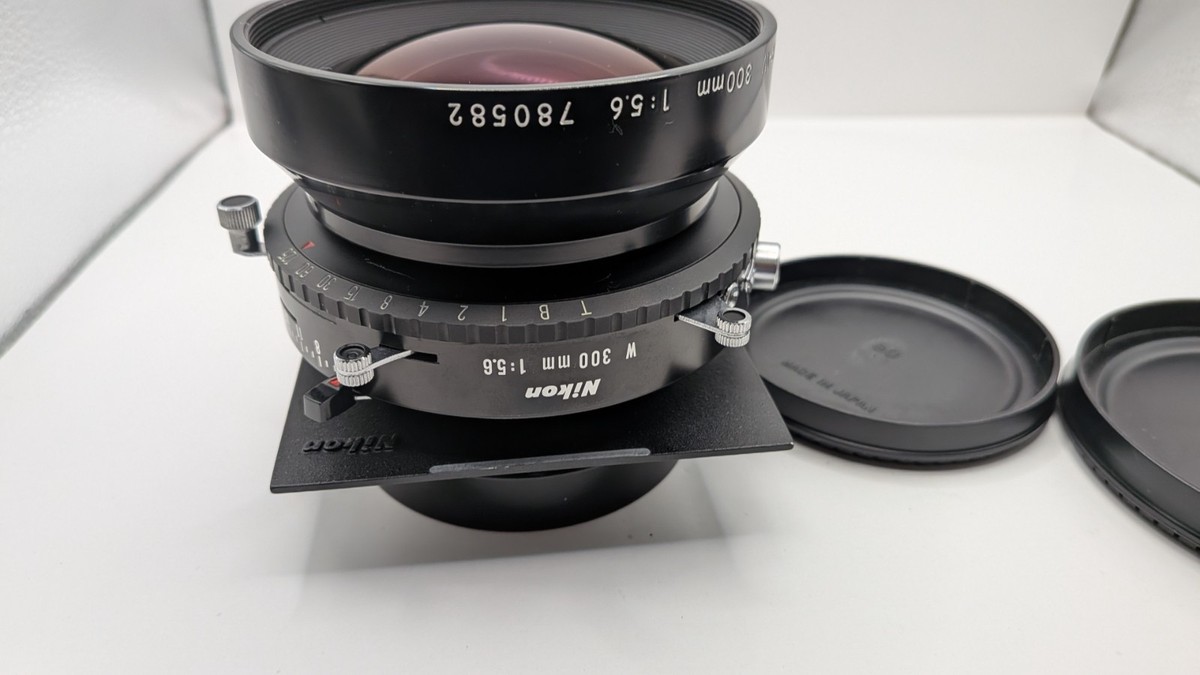 TOP MINT】 Nikon Nikkor W 300mm f5.6 Large Format Lens Copal No.3