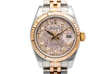 Rolex DateJust 26mm Steel & 18ct Rose Gold Jubilee 179171 2013