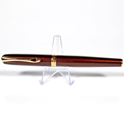Diplomat Excellence A2 Marrakesh Gold Rollerball Pen - Brown/Gold New Old Stock