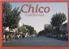 Downtown Street Scene-CHICO, California