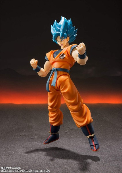 Bandai S.H.Figuarts Dragon Ball Super Super Saiyan God Super Saiyan Son Goku-image