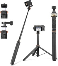 163CM Pocket 3 Selfiestick Stativ für Actionkameras, verlängerbare Halterung m