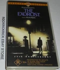 THE EXORCIST VHS SPECIAL EDITION 25TH ANNIVERSARY LINDA BLAIR 1973 RATED R18+