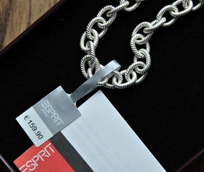 ESPRIT Rock Pop 925 Silber Schmuckset   Kette, Armband, Ring & Ohrstecker   komp