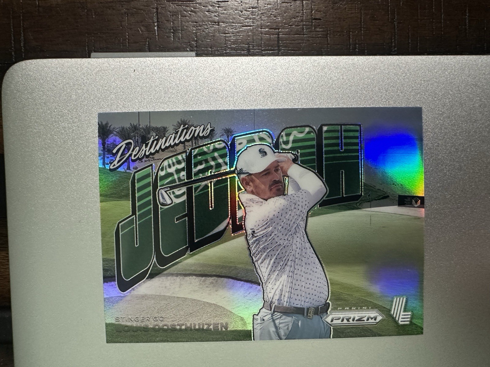 Louis Oosthuizen 2024 Panini Prizm LIV Golf Destinations Jeddah-#3 SSP