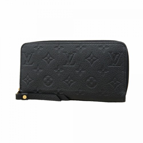 Louis Vuitton Long Wallet Monogram Empreinte Zippy Wallet M61864 Noir