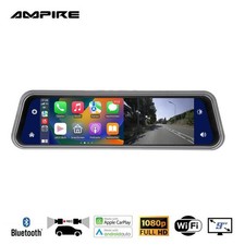 Moniteur rétroviseur smartphone TFT 22,9 cm (9") avec rétroviseur double...