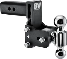 B&W Trailer Hitches Tow & Stow Adjustable Hitch Ball Mount - TS20037B
