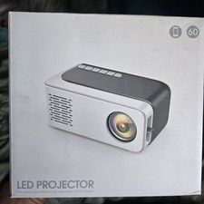 1080p Full HD LED Portable Mini Projector Smart Home Theater Pink New