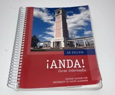 Anda! Curso Intermedio: Custom Edition For University Of South Alabama