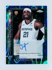 JAHMAI MASHACK 2025-26 Topps Chrome Update #RA-JAM AUTO BLUE GREEN LAVA /125 RC