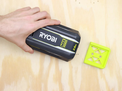 4 Pack - Battery Wall Mounts/Holders for Ryobi 40V / 36V Batteries - USA Made