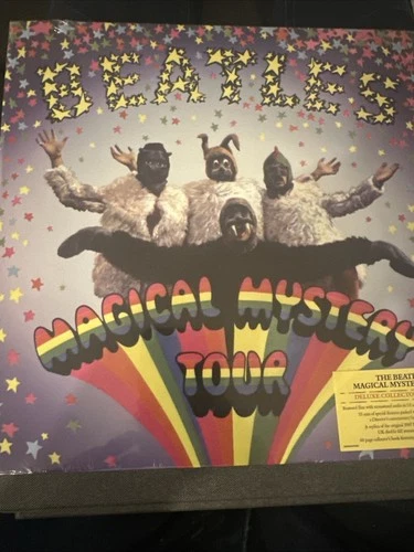 The Beatles - Magical Mystery Tour Deluxe Edition 2 x 7" Vinyl Blu-ray DVD Book