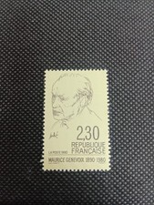 Timbre - Maurice GENEVOIX - Neuf - YT2671 - 1990