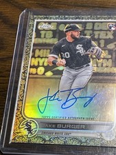 2022 Topps Gilded Collection - Gold Etch Autographs Jake Burger #GEA-JB /99 (AU,