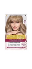 Image of L’Oréal Paris Excellence Crème Hair Dye 8.1 Natural Ash Blonde – Permanent Color