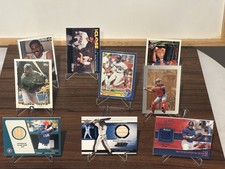 Rangers Tigers 8-Card Card Lot Juan Gonzalez Ivan Rodriguez Ruben Sierra Relic