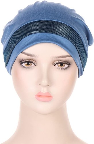 4 Pack Islamic Women Hijab Head Wrap Turban Hair Loss Headwear Bonnet Inner Cap - Picture 28 of 35