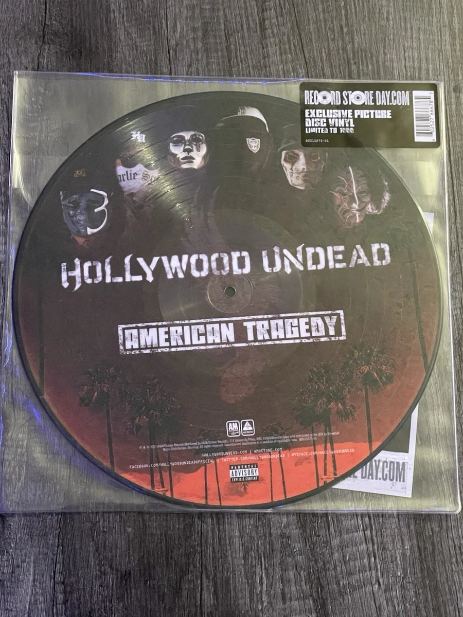 Hollywood Undead American Tragedy Signed Vinyl LP Record Exclusive
