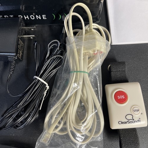 ClearSounds Wzmocniony telefon przewodowy SOS CSC600ERSOS Telefon alarmowy SZYBKA WYSYŁKA USA - Zdjęcie 15 z 22