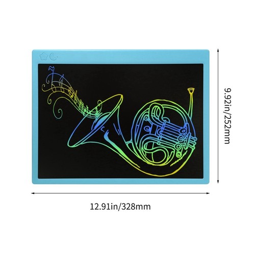 School Season LCD-Schreibtablett 16 Zeichenbrett Langlebig Blau M7R48110 - Photo 10/10