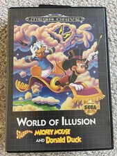 ebay® Auktion 398264097983 | Sega Mega Drive World of Illusion Starring Mickey Mouse Donald Duck Thumbnail of ebay® auction 398264097983 | Sega Mega Drive World of Illusion Starring Mickey Mouse Donald Duck