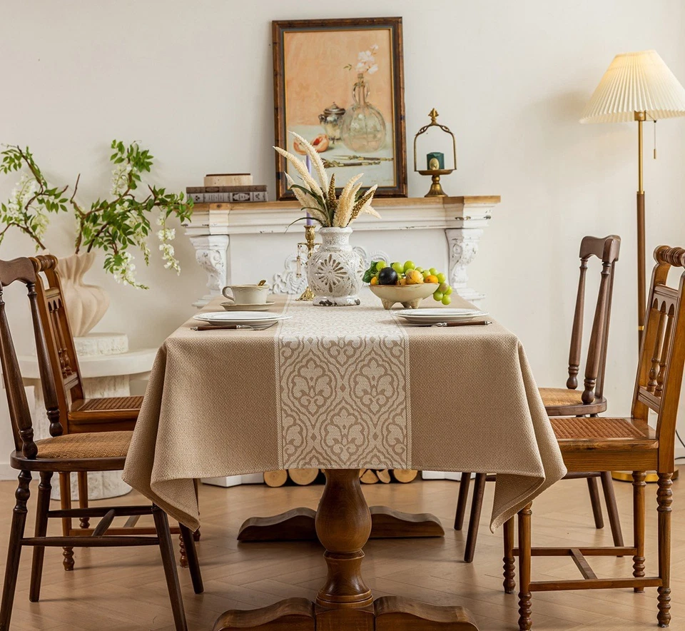 European Middle East Waterproof Tablecloth Coffee Table Desk Dining Table Cover - Image 2 of 4