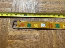 VTG 80s Youth Belt Zodiac signs   Very Unique  rare Vintage 80s Belt