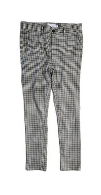 Topman Pants Mens W28 x L30 Slim Skinny Black Beige Plaid Golf Limited 