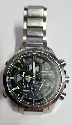 Casio Edifice EQB-500, Edler Herrenchronograph im Sports Look   Solar, Bluetooth