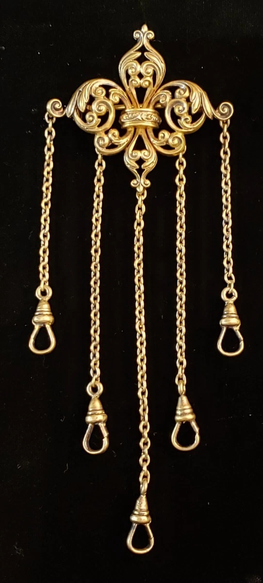 Lot De 5 Fermoirs à Pince Vintage Ovales 9x16 Mm - Argent Sterling 925 - Pour Création De Bijoux