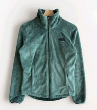 The North Face Women's Osito Teal Green Full Zip Fleece Jacket Size XS