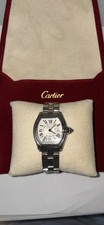 CARTIER Roadster white Dial Roman Numeral Stainless Steel Ladies Watch - 2675