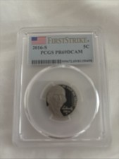 2016 S JEFFERSON NICKEL PCGS PR69DCAM FirstStrike