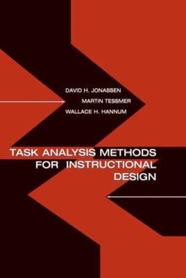 Task Analysis Methods for Instructional Design Paperback