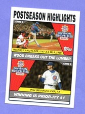2004 Topps #350 Kerry Wood/Mark Prior    Post Season  Cubs